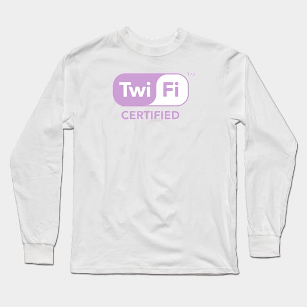 Twi-fi Certification Long Sleeve T-Shirt by daryllalvero